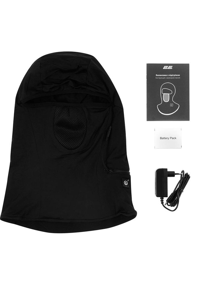 2E балаклава shadow black (-hbswl-bk) чорний кежуал поліестер виробництво -