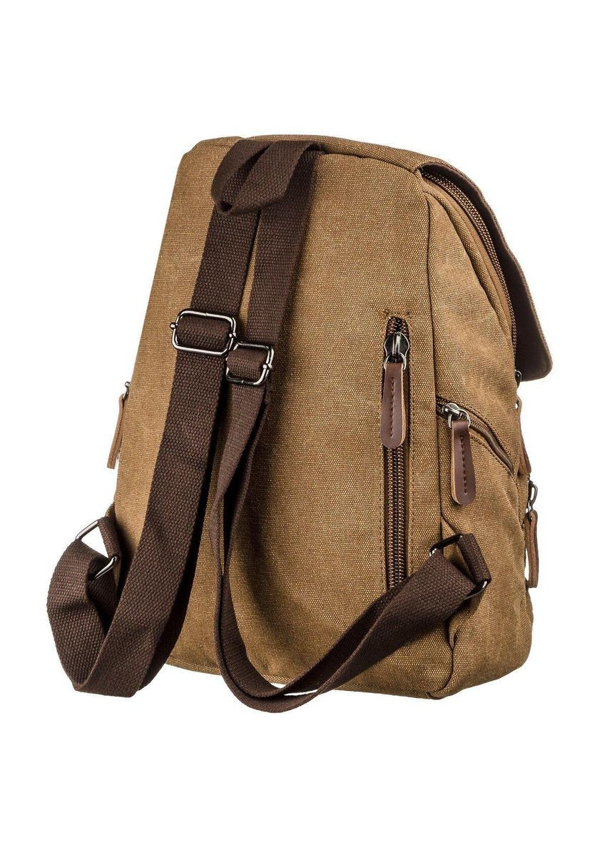 Компактный женский текстильный рюкзак 20196 Vintage (328449835)