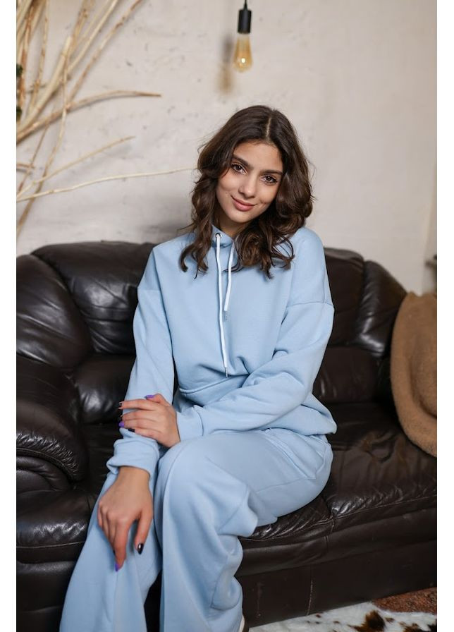 Блакитний зимній костюм для дівчинки (підлітковий) hc (h001-6449-025) Носи своє