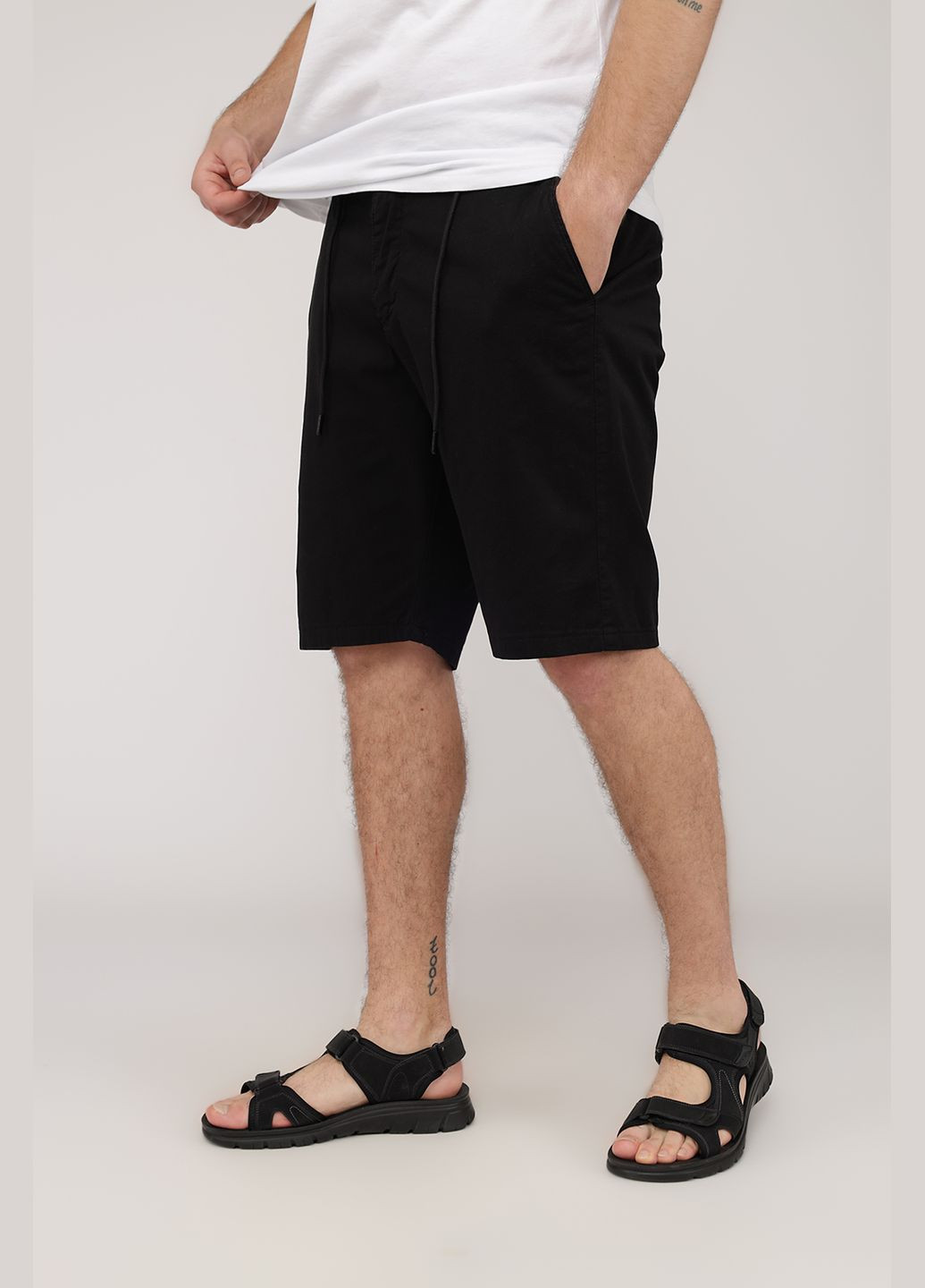 Шорты мужские цвет черный CB-00275638 BREMEN (334429487)