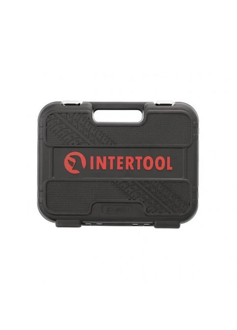 Набір інструментів, 1/2" + 1/4", Cr-V, 94 од., головки: 4-32 мм, кейс STORM ET-8094 Intertool (402257608)