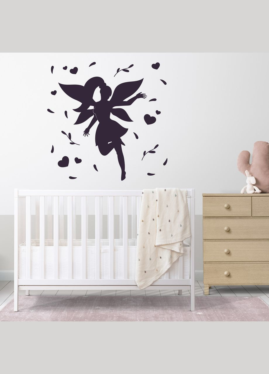 Виниловая интерьерная на стену и обои (стекло, мебель, зеркало, металл) "Фея" с оракала Кавун наклейка (316189825)