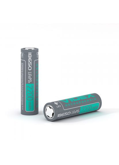Акумулятор LiFePO4 18650 (без захисту) 2200mAh bulk/1шт (18650-LFP/2200/1B) Videx 18650 2200mAh (315831772)