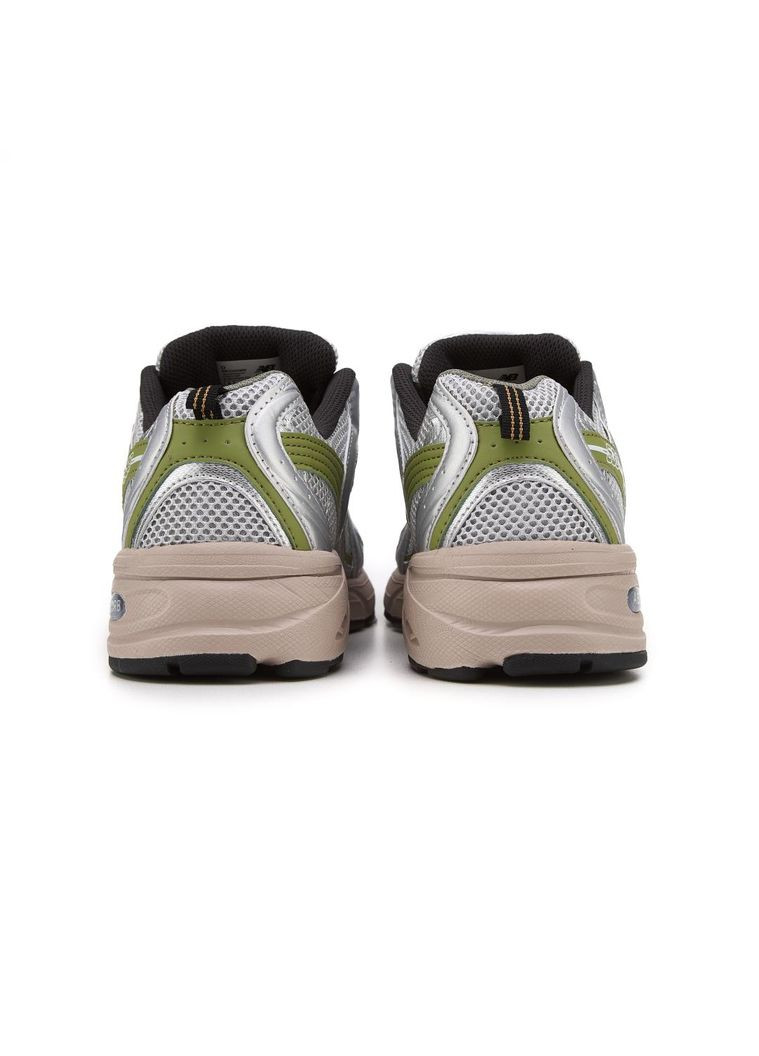 Зелені Осінні кросівки чоловічі new balance 530 silver khaki нью беланс 530 No Brand