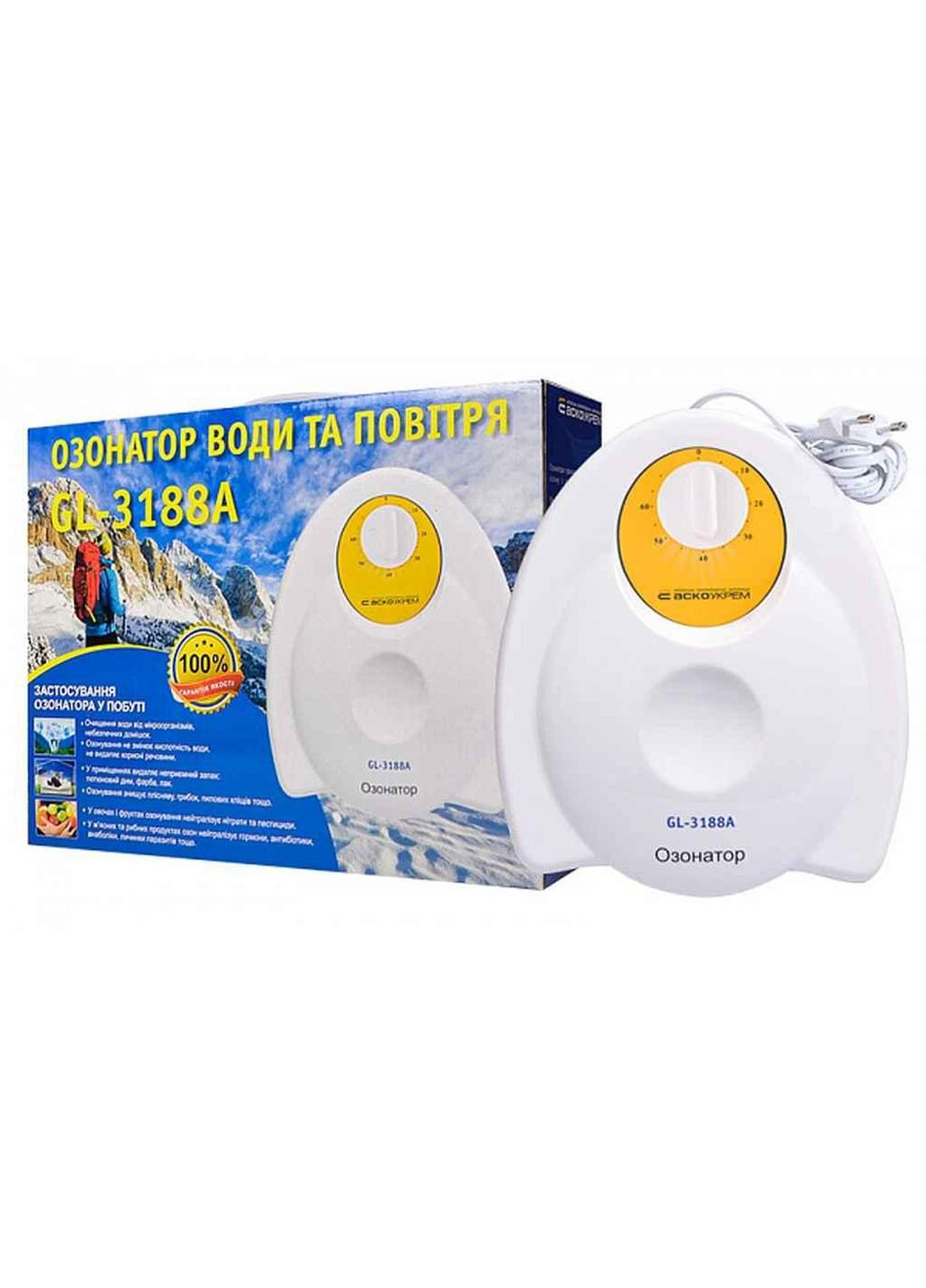 Озонатор бытовой тип GL3188A АСКО (305203869)