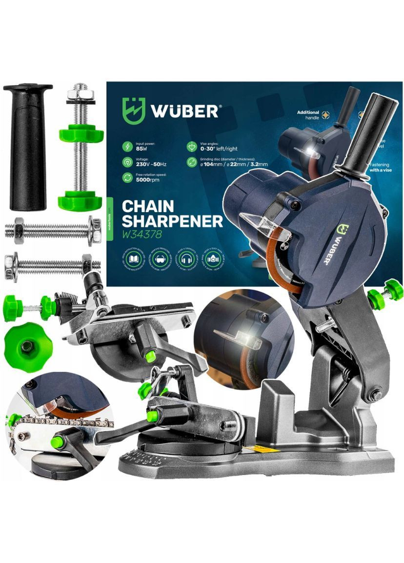 Верстат для заточування ланцюгів 85W Wuber (366970103)