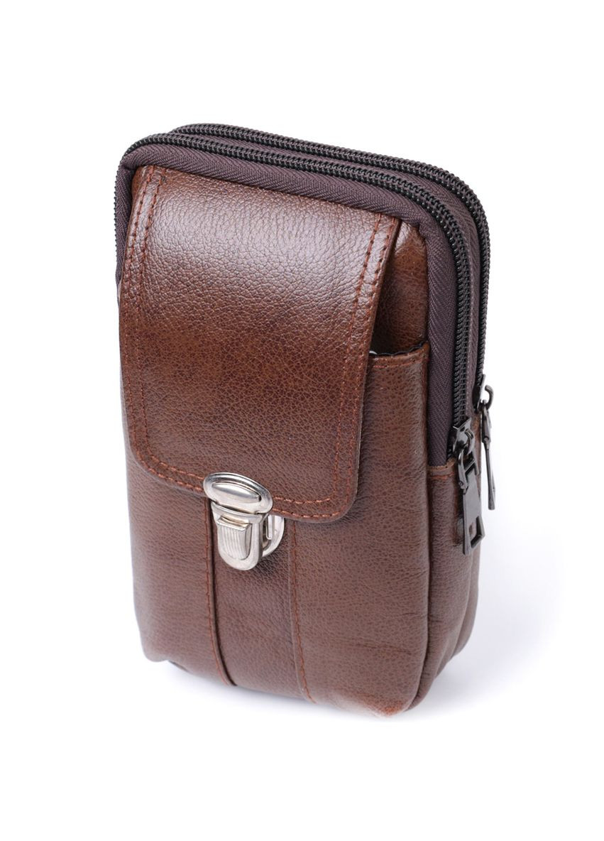 Сумка для мужчин на два отделения из натуральной кожи 22738 Vintage (366881058)