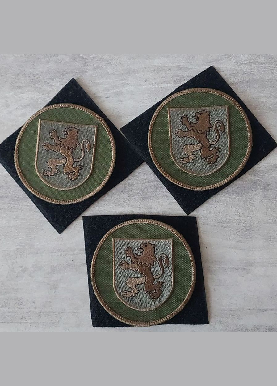 Шеврон Національна Гвардія України Львів (на тканині олива) No Brand (336381728)