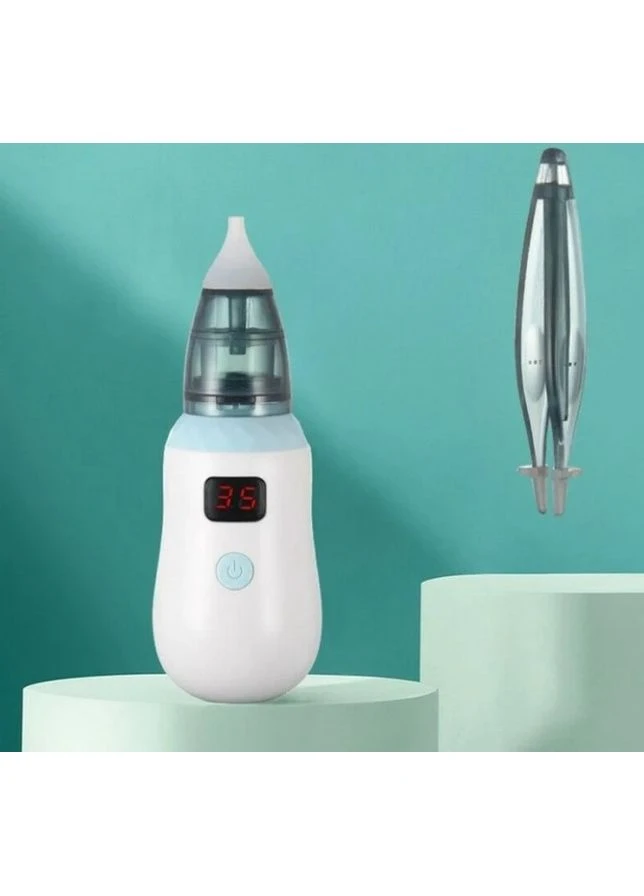 Аспиратор детский аккумуляторный 2-в-1 BABY NOSE с LED-дисплеем и регулятором мощности (WO-19) Dometic (393821435)