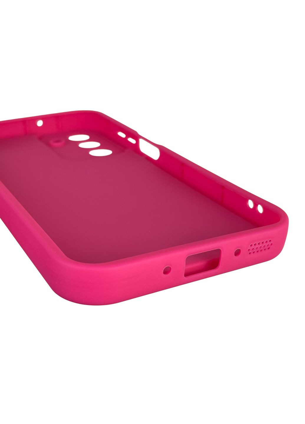 Чохол силіконовий Soft Touch з 3D принтом Майнкрафт для Galaxy A26 (SM-A266) малиновий (Повний захист камери) Samsung (373424595)