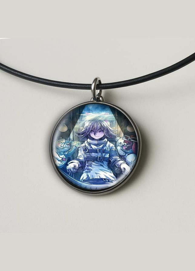 Набір підвіска (кулон) та брелок Аніме Данганромпа #07 (подарунковий набір) No Brand (332633965)