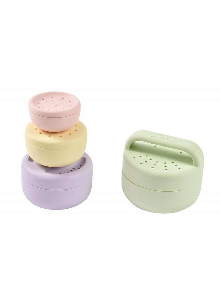 Набор игрушек для купания силиконовые, арт. 920409 Beaba (369669020)