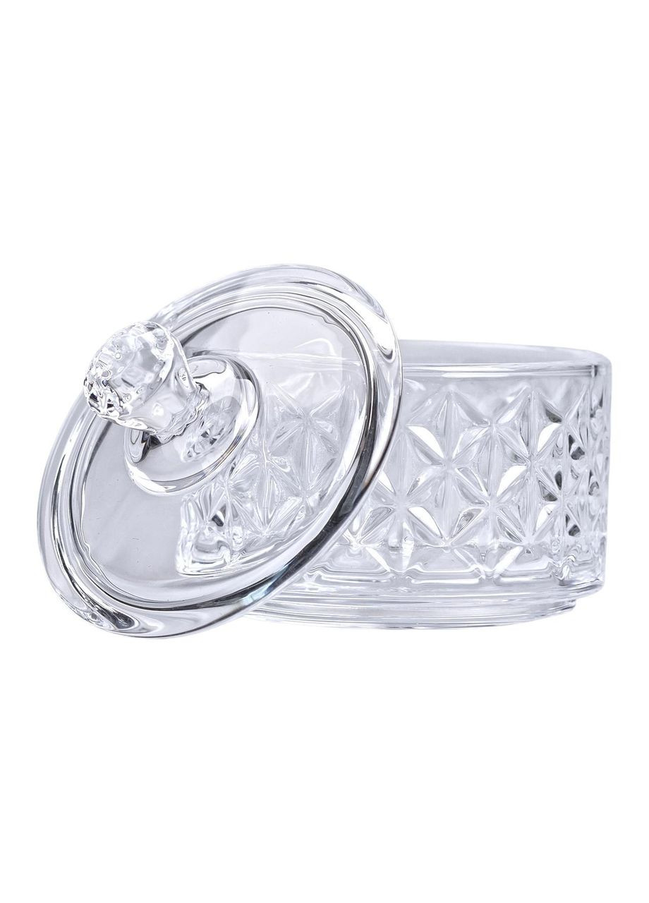 Цукерниця скляна з кришкою Ø 6.5 см HP-YH-30 Yiwu (370801181)