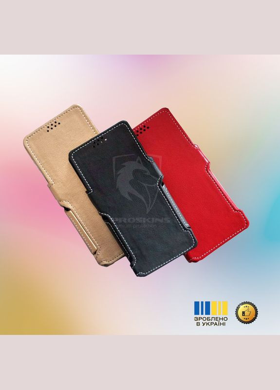 Чохол-книжка з екошкіри для Samsung Galaxy A35 (чорний) StatusCASE (327825962)