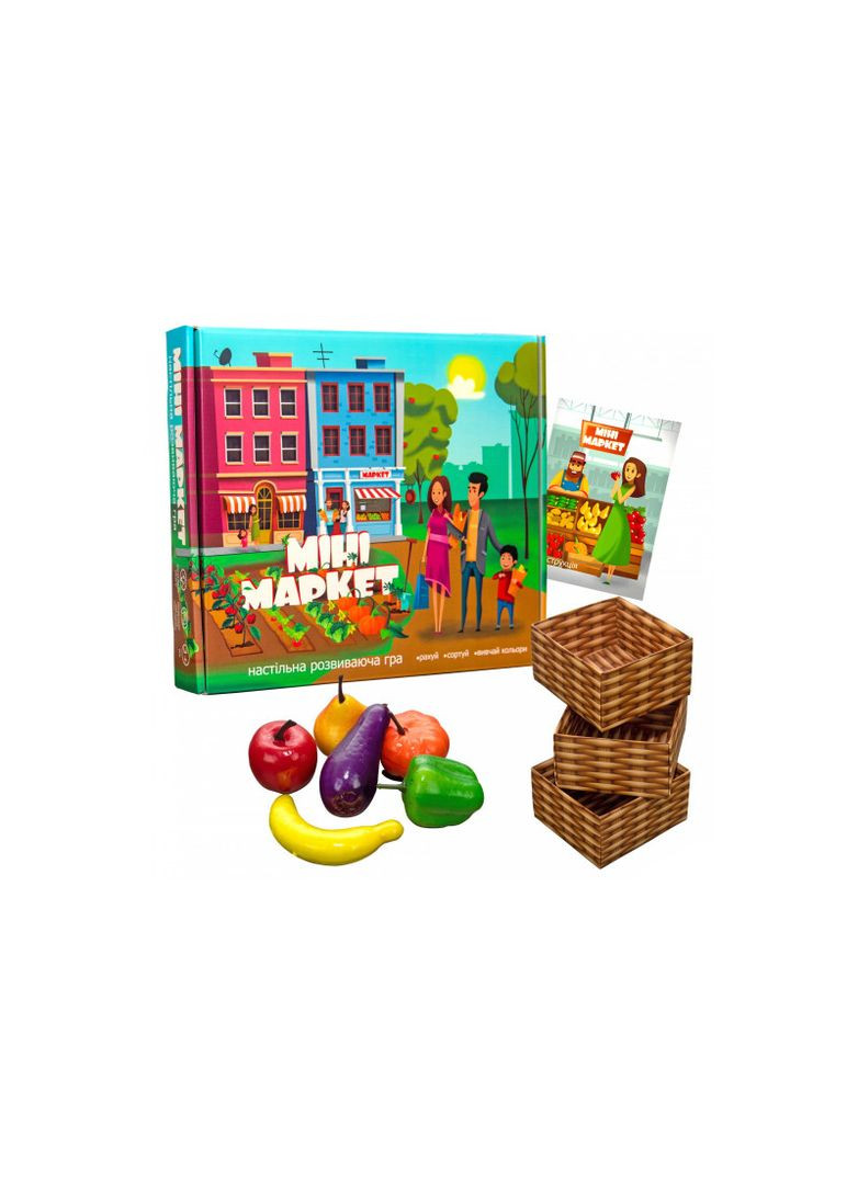 Настольная игра Мини Маркет 30915 (укр), в коробке 33,5-29-6 см No Brand (363186944)
