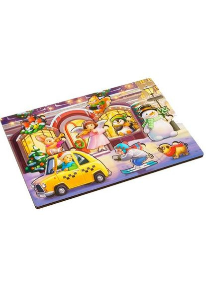 Сортер-вкладиш великий "Новорічний 3" Ubee (361421496)