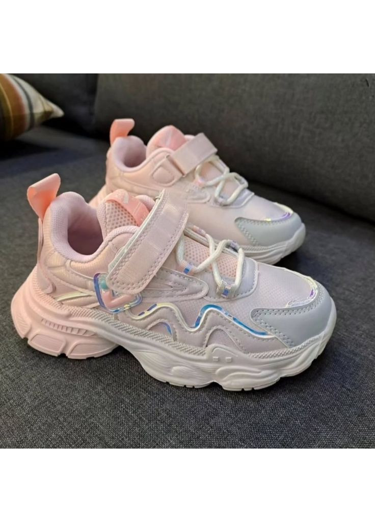 Рожеві яскраві кросівки для дівчаток Clibee