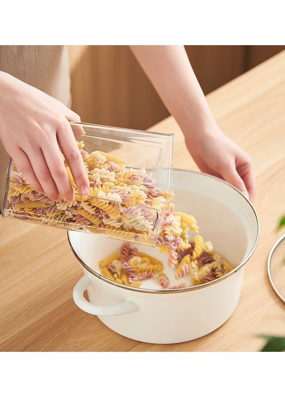 Ємність для зберігання 14465 950 мл 12,7х10,2 см біла No Brand (361399911)