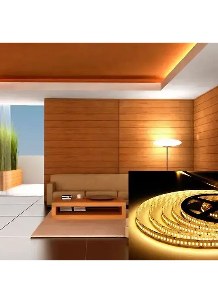 Світлодіодна стрічка OEM ST-12-2835-240-WW-20 тепла біла, негерметична, 1м BIOM (361067596)