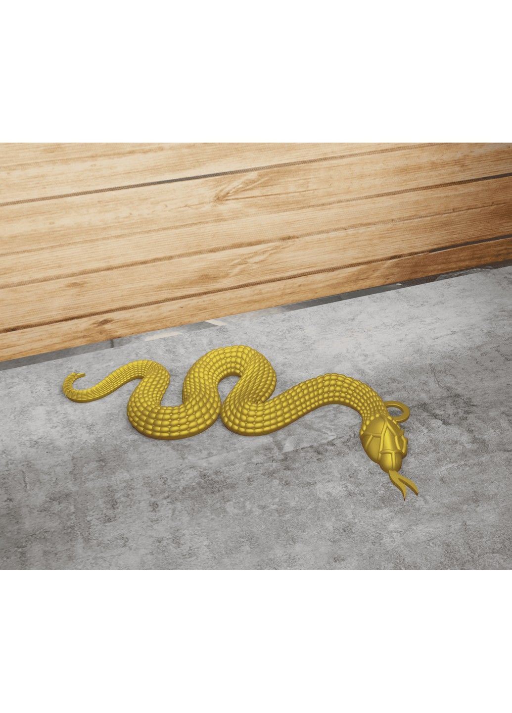 Змія - символ 2025 рооку, ялинкова прикраса / прикраса на стіну ЗаСвіт (369719075)