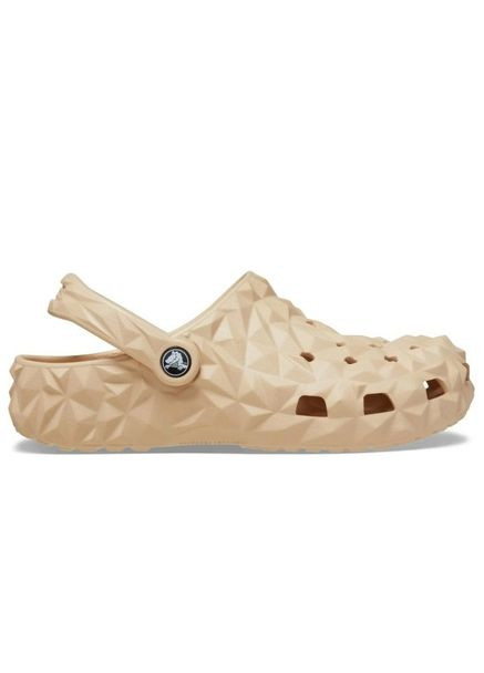 Коричневые женские кроксы geometric clog acidity 209394 Crocs