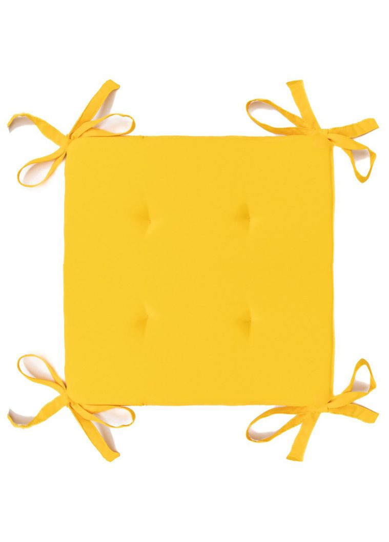 Подушка для крісла см жовтий No Brand (324832781)