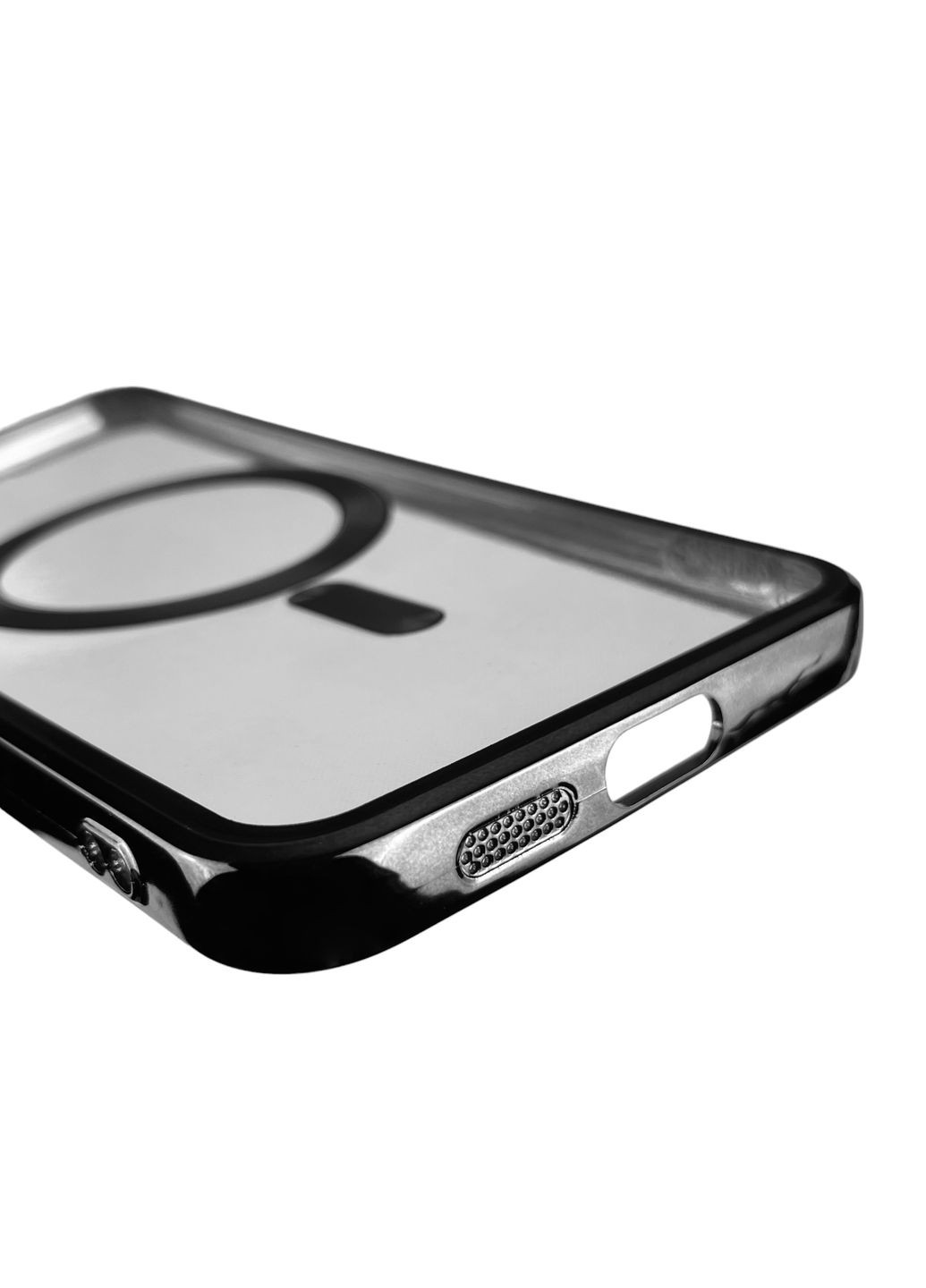 Чехол для Galaxy S24 Plus (SM-S926B) с линзами для камеры магнитом магсейф на самсунг с24 плюс чёрный Samsung (366022928)