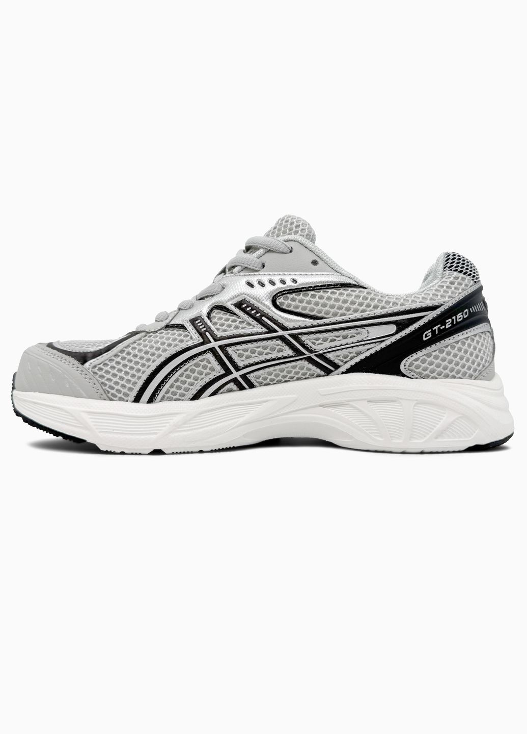 Кросівки жіночі і чоловічі Asics GT-2160 Grey Black | Асікс ГT-2160 сірі No Brand сірі демісезони (342080217)