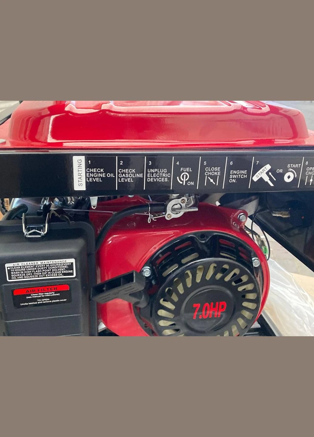 Бензогенератор EG3200CX 4тактний (1900570362) Honda (309044315)