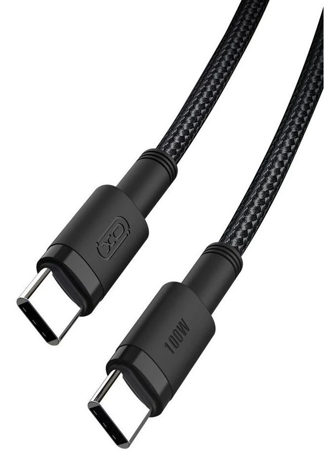 USB Кабель NB-Q199 Type-C-Type-C 100W 5A 1.5m Черный XO (392011810)