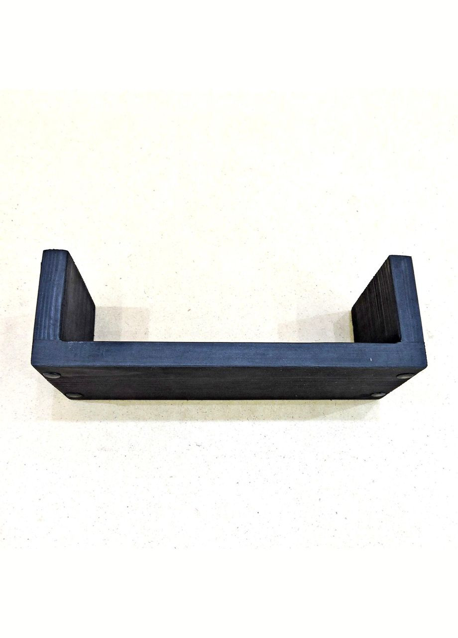 Настенная полка из дерева Уоккер 26 венге (НСП-0036112) No Brand (328081419)