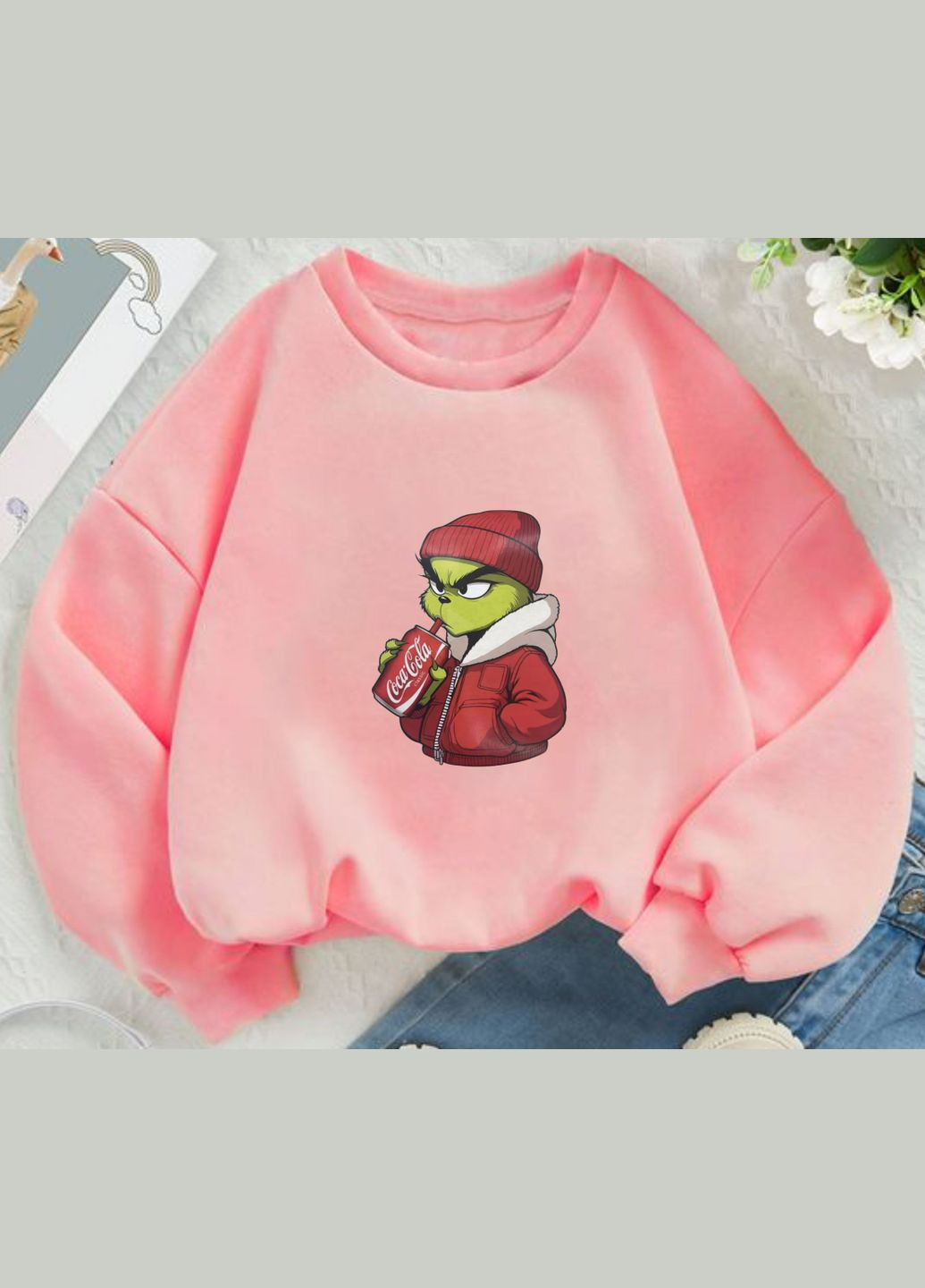 Термонаклейка новорічна на одяг "Грінч" Кураж (314838666)