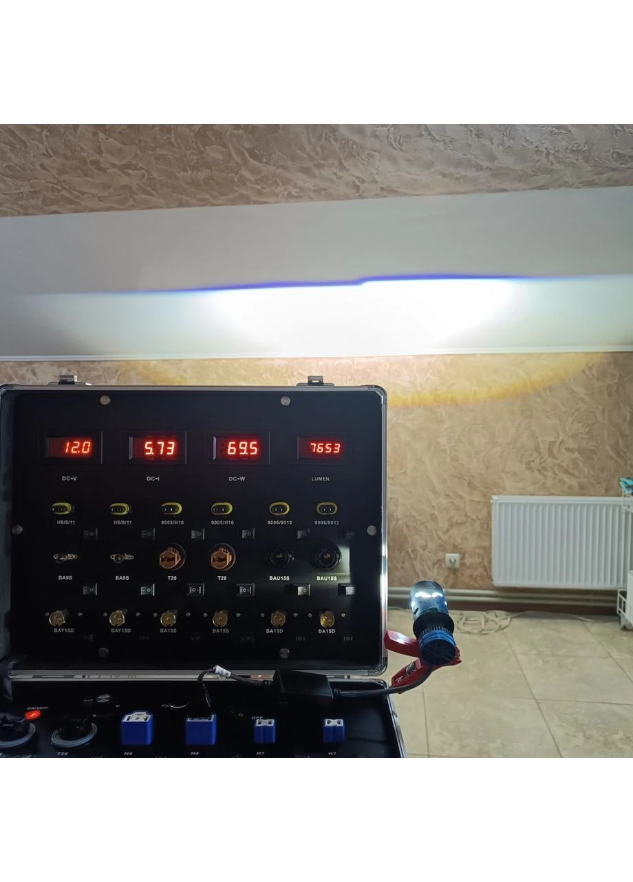 Лампа LED Мини Линзы H4 D37мм 140/180w 15000/20000Lm 6000K 4575+1860 Module 9-16V Canbus шторка F90 No Brand (386618008)