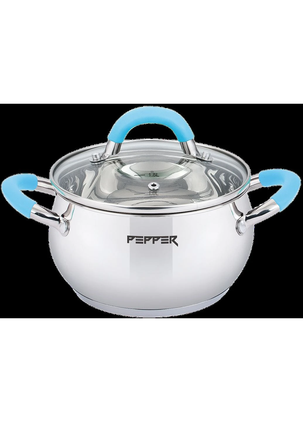 Кастрюля PR1112-16 BELL 16 см 1.9 л Pepper (316362172)