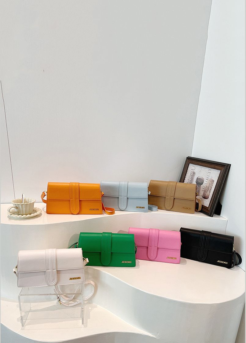 Жіноча сумка Jacquemus 1022 крос-боді рожева No Brand (303725049)