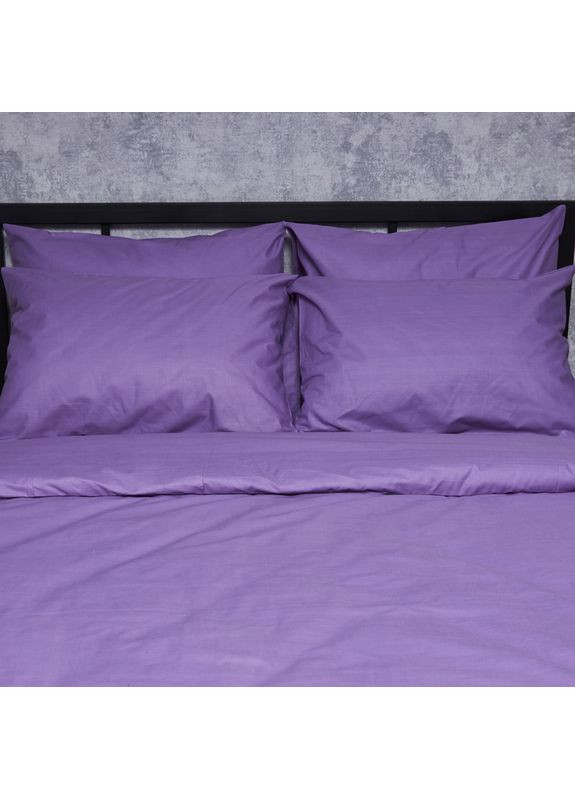 Комплект постільної білизни Бязь Gold Люкс «» Сімейний 160х220х2 наволочки 2х40х60 (MS-820007345) Moon&Star Violet Charm (356114278)