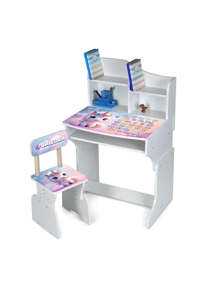 Детская Парта M 904-12 высота 3 положения, со стульчиком Bambi (365631858)