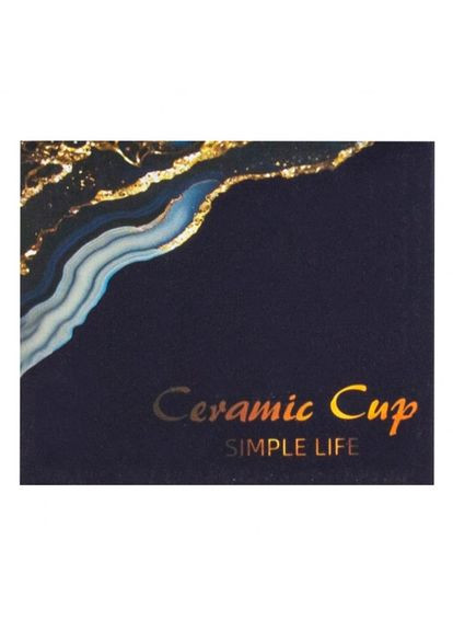 Кружка Тендітне серце 300 мл Білий1 (9200-033) ELISEY (322539390)