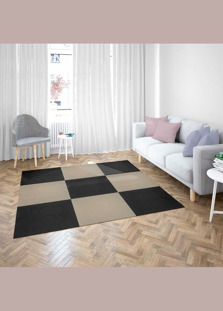 Самоклеящаяся плитка под ковролин черная 600х600х4,5мм SW-00001417 Sticker Wall (300241907)