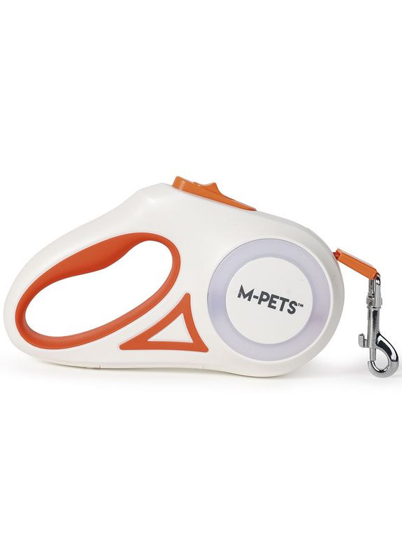 Повідець-рулетка з підсвічуванням для собак Flash Retractable Dog Leash - 3 м M-Pets (327391523)