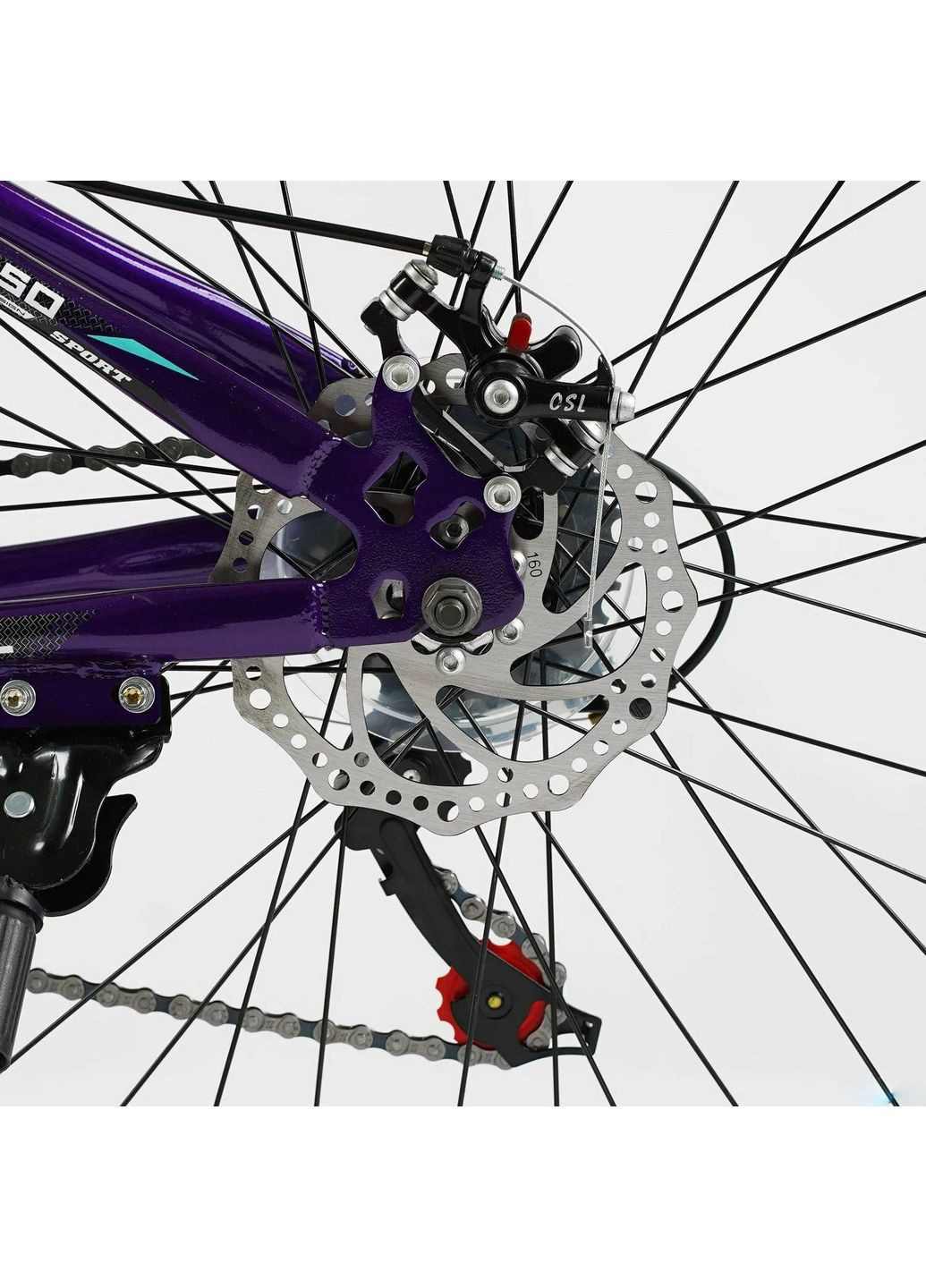 Велосипед спортивный, "GLOBAL", 21 скорость, стальная рама, переключатели Saiguan Corso (288135749)