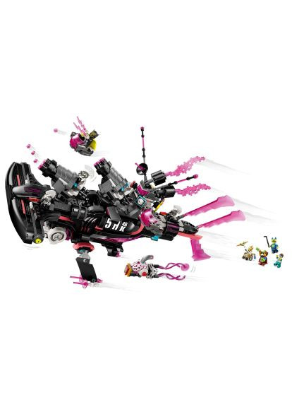 Конструктор DREAMZzz Ужасная подлодка «Акула» (71500) Lego DREAMZzz Жахливий підводний човен Акула (366519965)