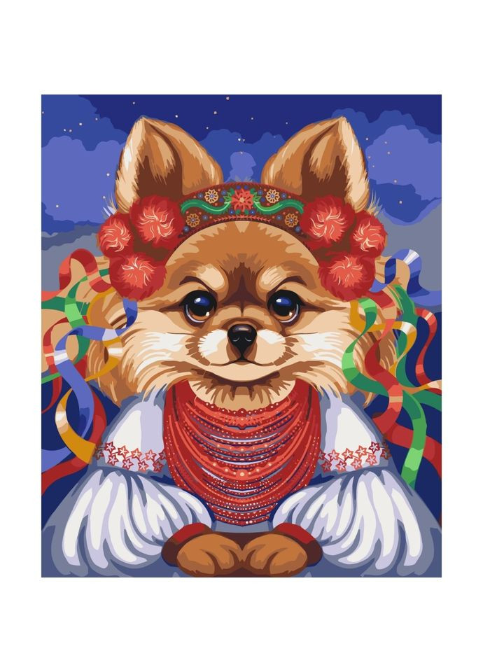 Картина за номерами "Лисичка-сестричка" 40x50 см Art Craft (347147187)