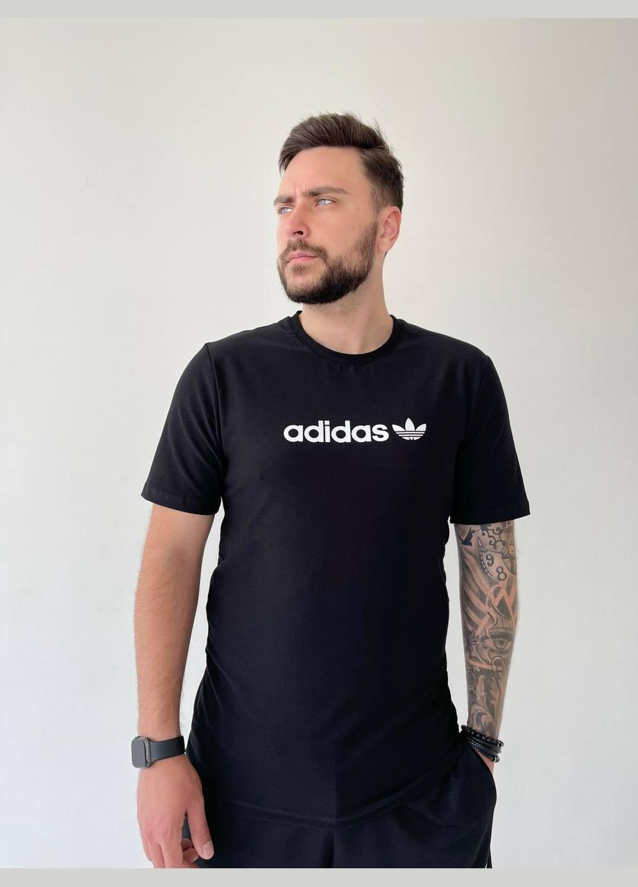 Черная футболка No Brand