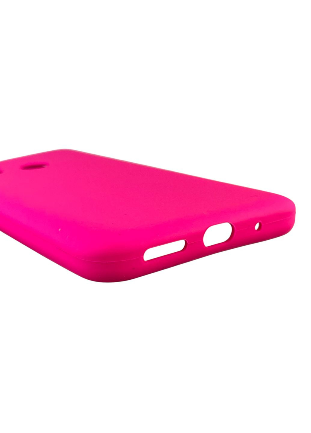 Чехол для Poco C55 силиконовый с микрофиброй нескользящий на сяоми поко с55 малиновый Xiaomi (366390468)