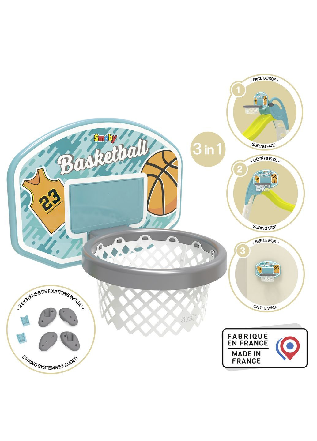 Баскетбольне кільце Toys () Smoby 7600820700 (361400278)