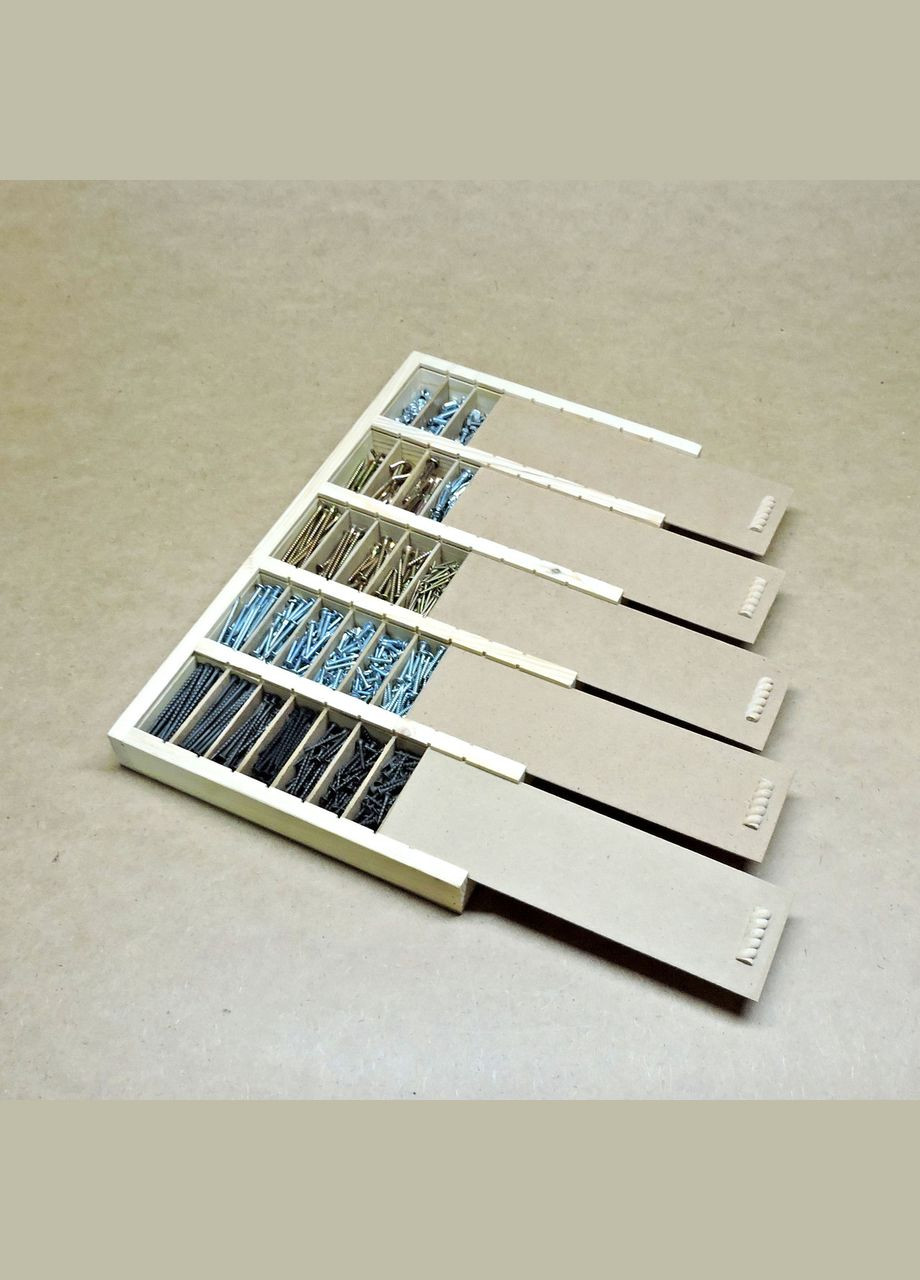 Набір 5х метизів універсальний 2424 шт No Brand (328911600)