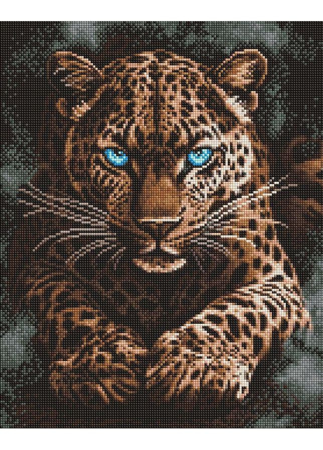 Алмазная мозаика Дикий гепард Идейка 40 х 50 AMO8351 IDEYKA (361292842)