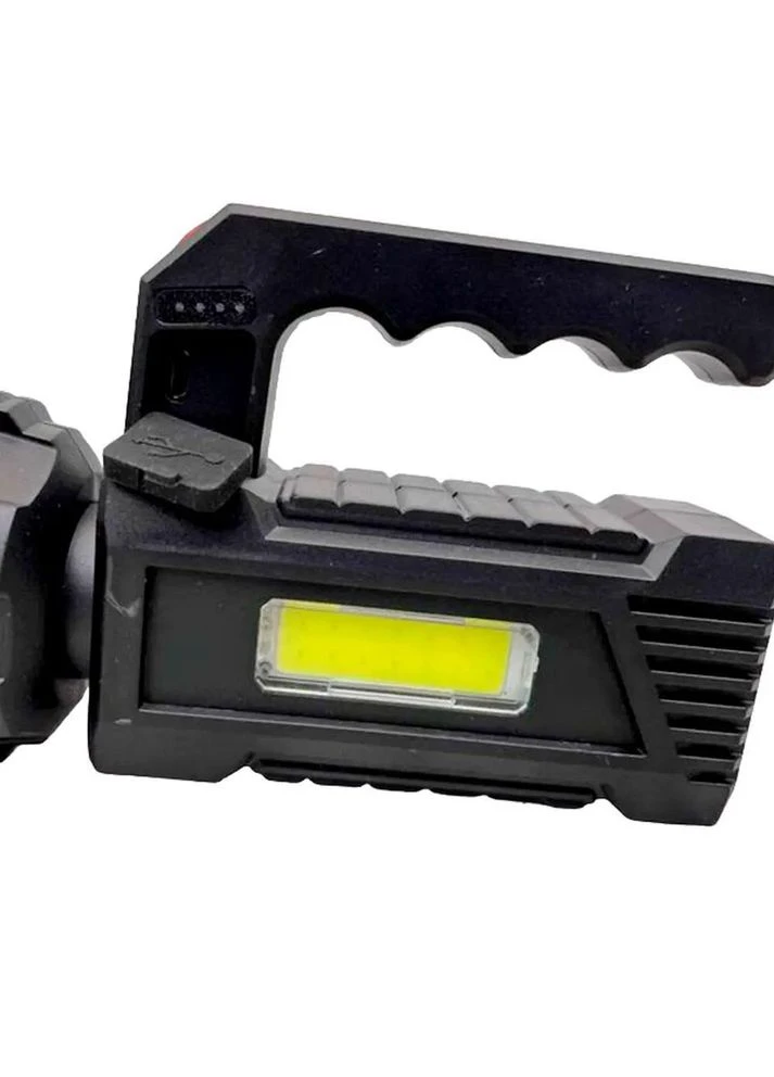 Мощный аккумуляторный фонарь 2500 mAh, 50 Вт, LED + COB, BL T-100 torch USB / Ручной фонарик DACIA (382782008)