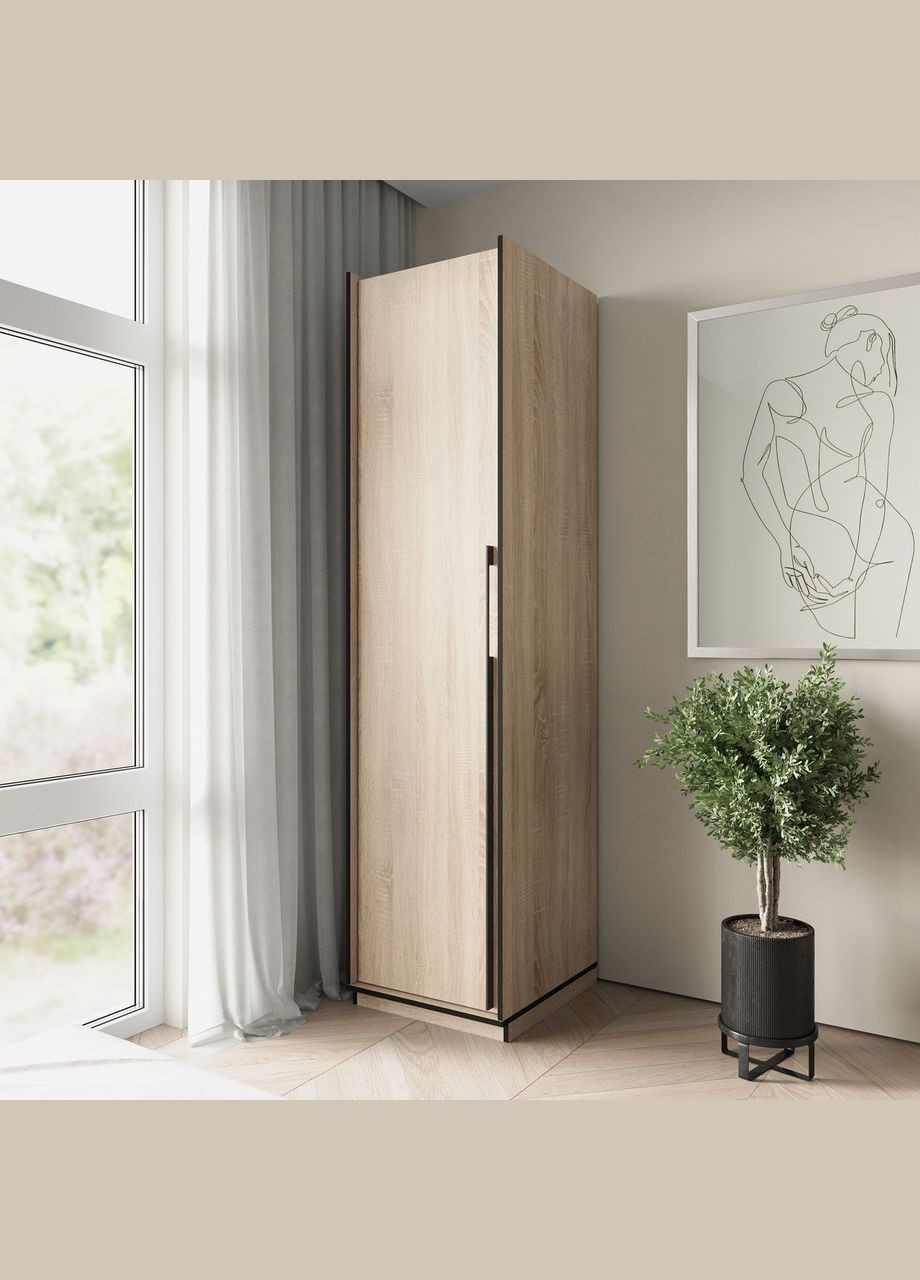 Шафа розпашна зі штангою на одну дверку R-0012 від MORELI (335422838)